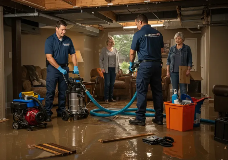 Basement Water Extraction and Removal Techniques process in Hamilton, AL